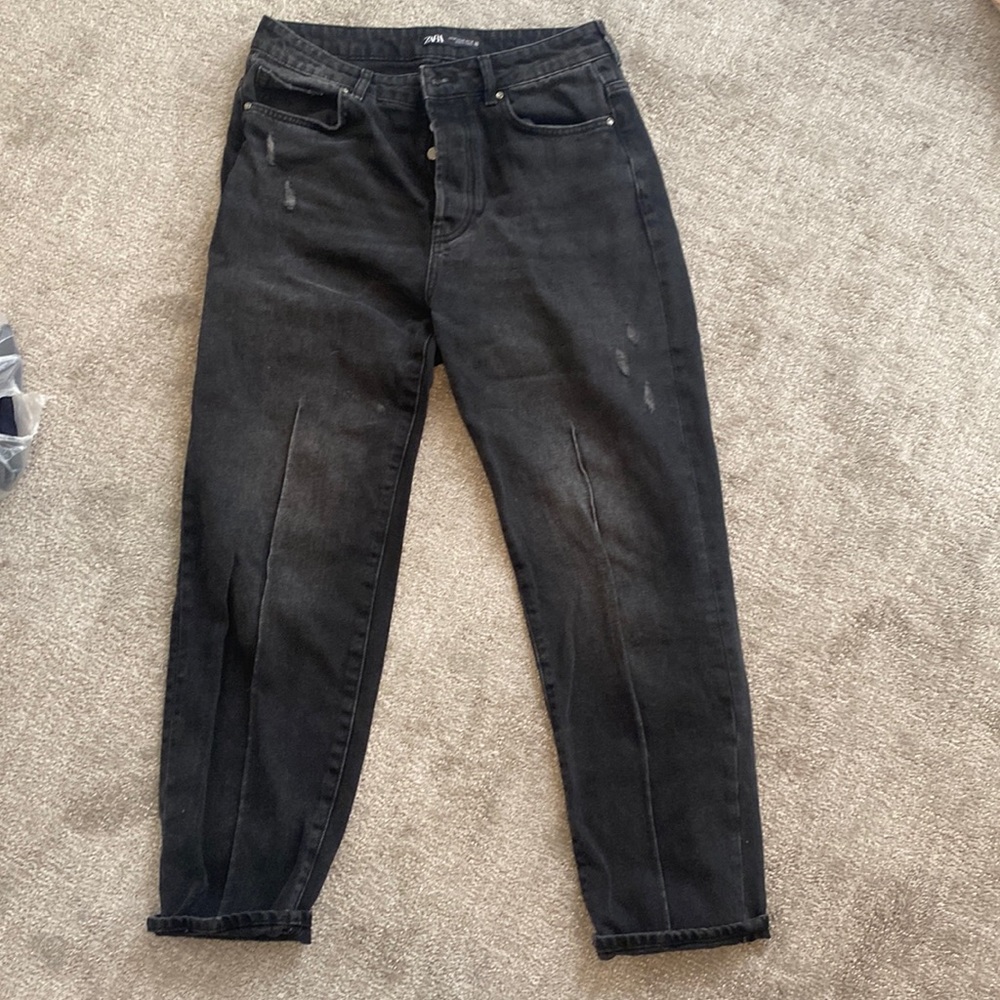 Zara size 10 boyfriend jeans